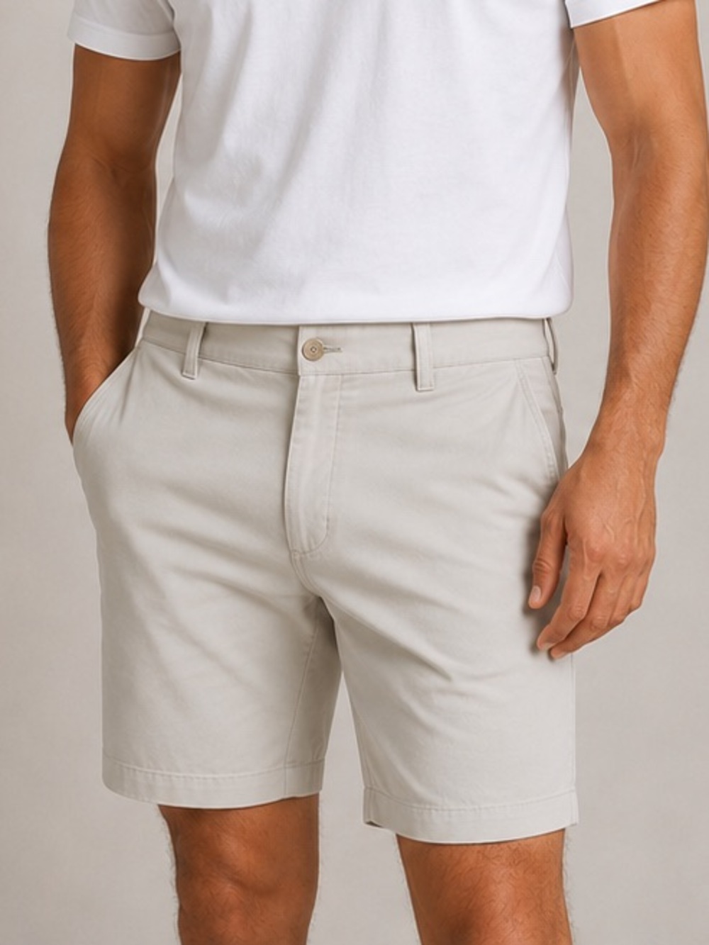 Dockers Men's Short Sleeve Tee in White